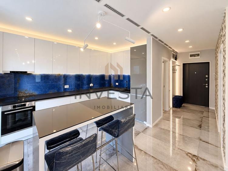 Apartament cu 2 camere semidecomandat, mobilat în Bună Ziua