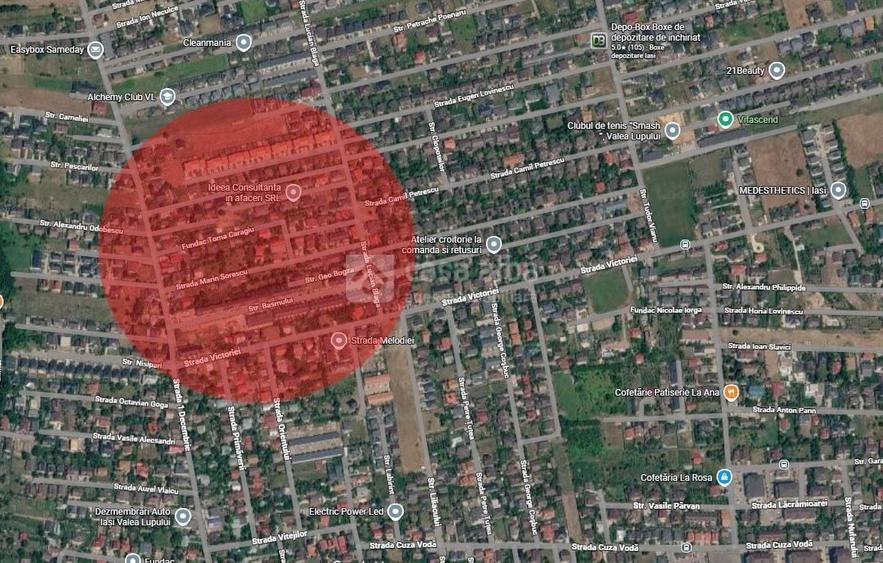 Teren Construcții intravilan de 556 mp, în Păcurari