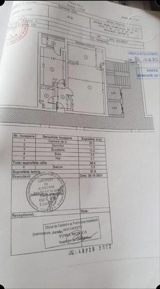 Apartament cu 2 camere decomandat în Roșu