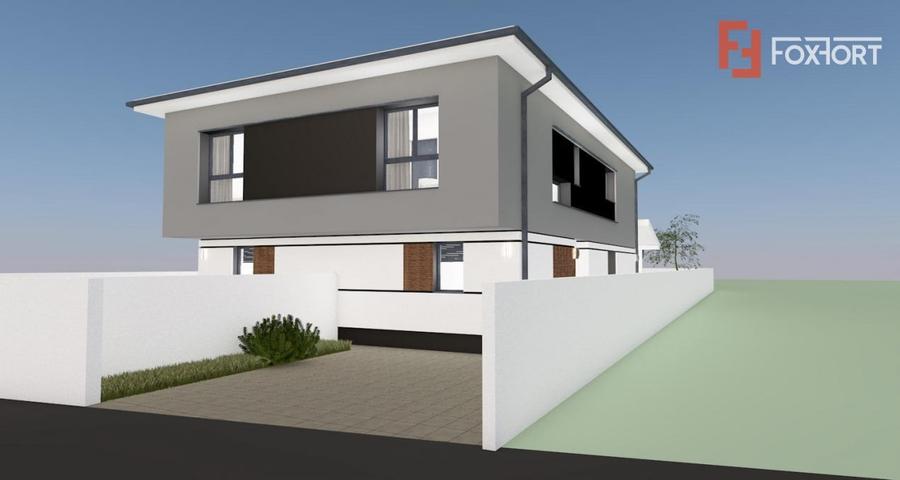 Duplex cu 4 camere cu Canalizare în Ghiroda