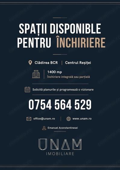 Spațiu comercial, de 100 mp, în Cuptoare (Reșița)