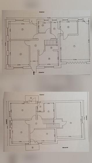 Casă cu 4 camere în Lunca