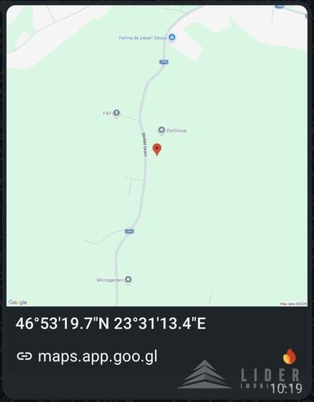 Teren Construcții intravilan de 4501 mp, în Chinteni