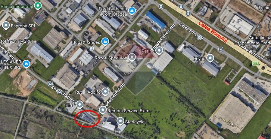 Spațiu industrial, de 1,137 mp, în Exterior Vest