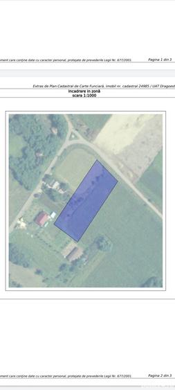 Teren de 2950 mp, în Chiroiu-Pământeni