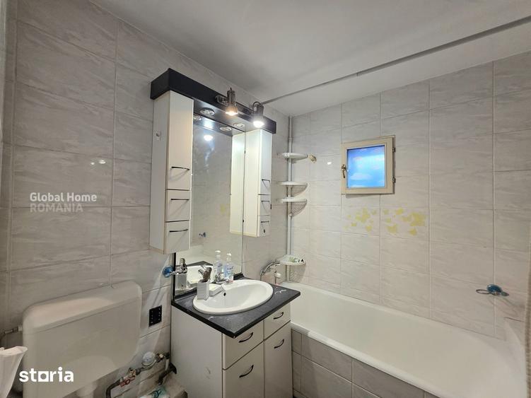 Apartament cu 2 camere semidecomandat, mobilat în Grivița