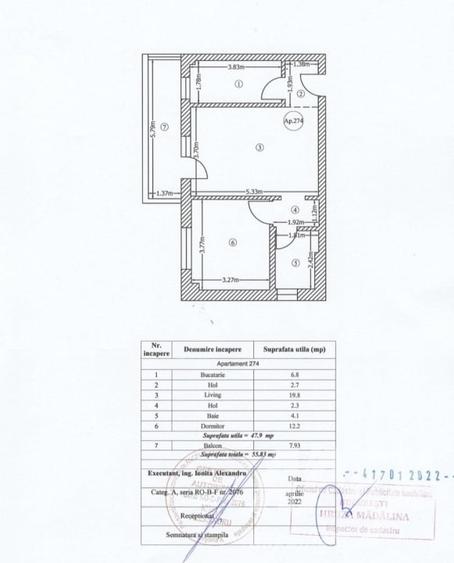 Apartament cu 2 camere semidecomandat, mobilat în Drumul Taberei