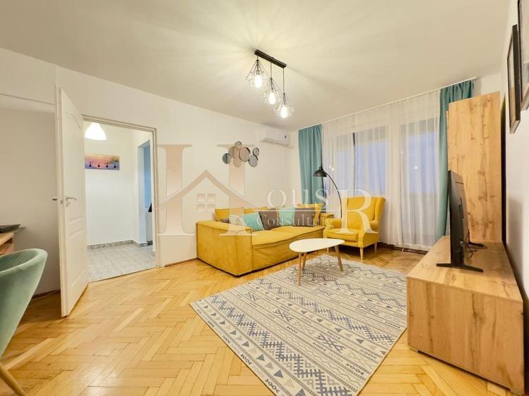 Apartament cu 2 camere semidecomandat, mobilat în Gării