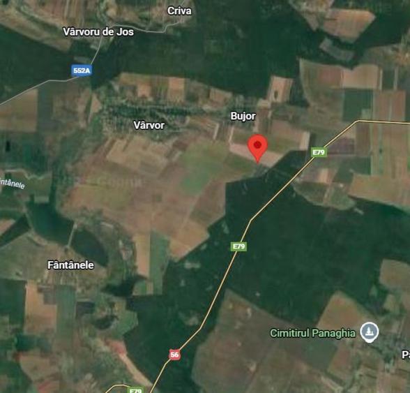 Teren de 2975 mp, în Vârvor