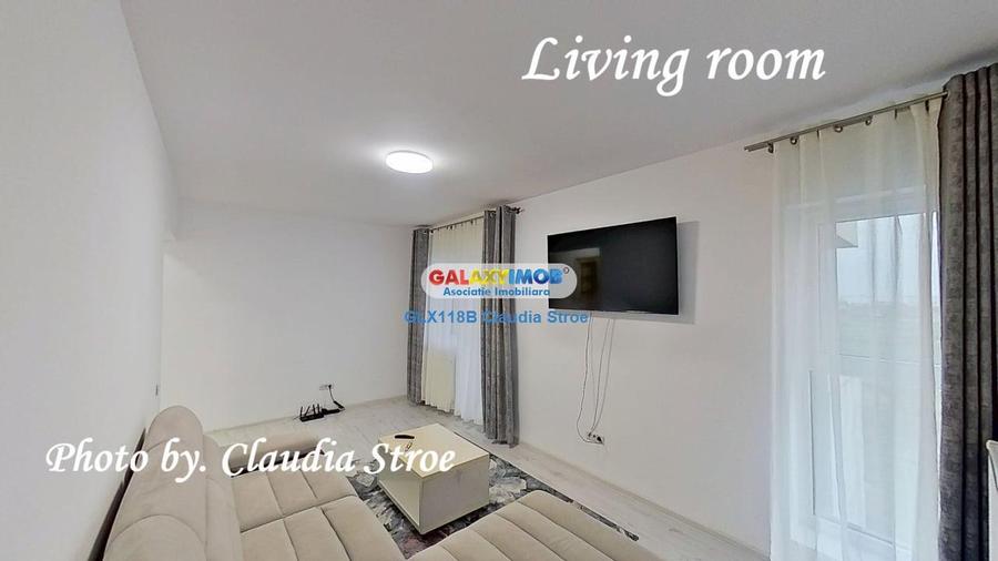 Apartament cu 2 camere semidecomandat, mobilat în Militari