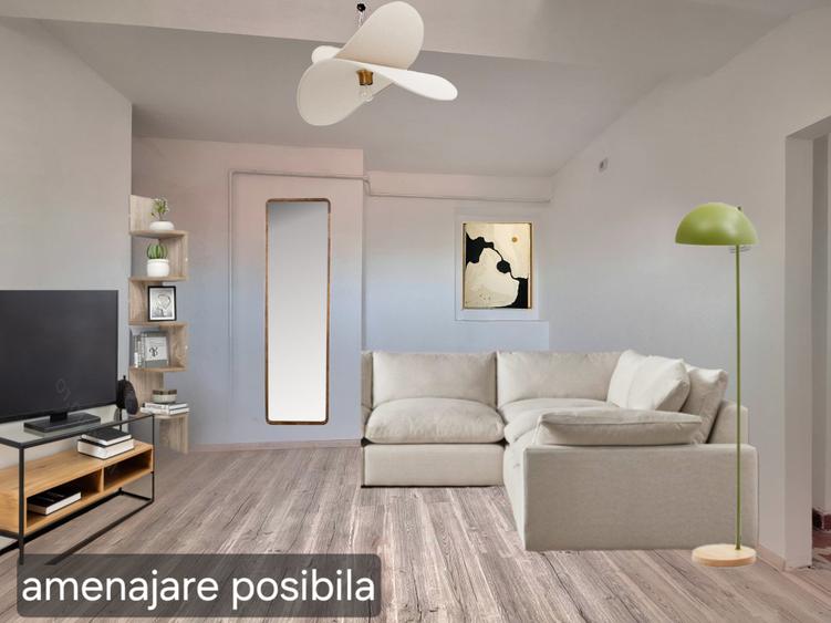 Apartament cu 2 camere semidecomandat în Polonă