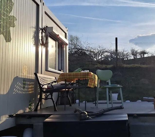 Teren intravilan 907 mp Cisnadioara, Str. Arinilor + Container Algeco locuibil si fantana proprie - 7