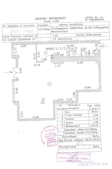 Spațiu comercial, de 141 mp, în Prelungirea Ghencea