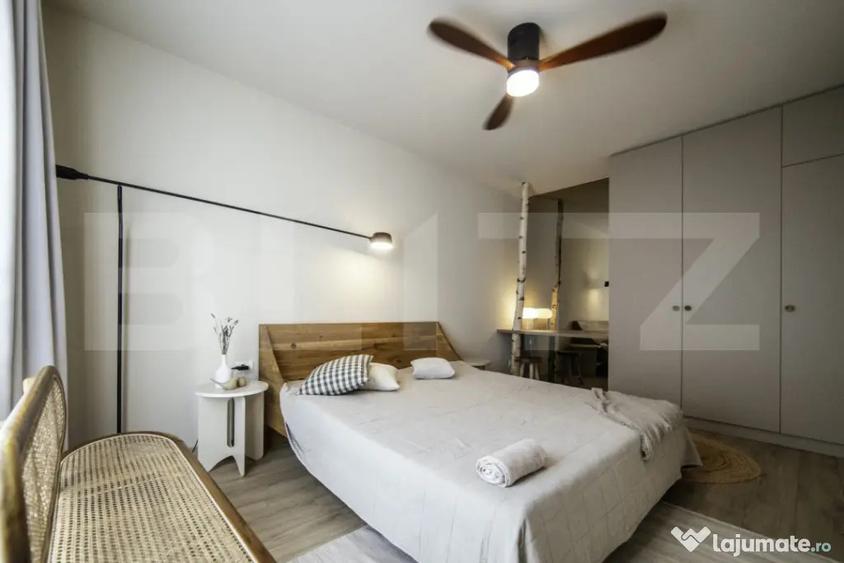 Apartament cu 2 camere semidecomandat, mobilat în Lipovei