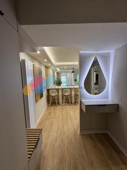 Apartament cu 2 camere semidecomandat, mobilat în Dâmbul Rotund