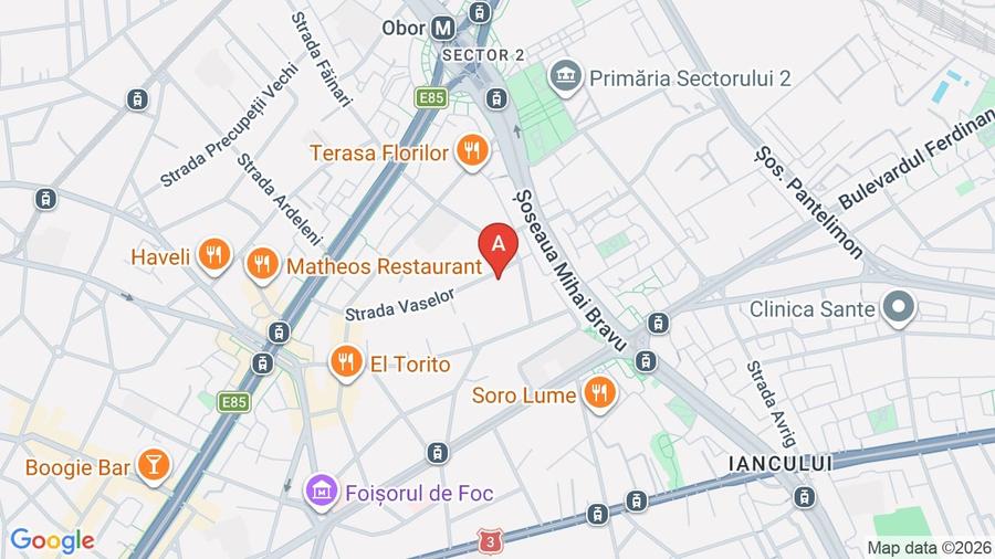 Garsonieră decomandată, mobilată în Obor