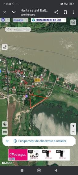 Teren de 4850 mp, în Băltenii de Sus