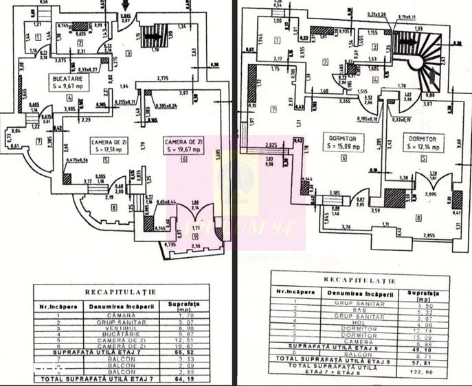 Apartament cu 4 camere decomandat în Unirii