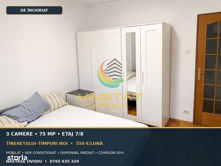 Apartament 3 Camere de Inchiriat TineretuluiTimpuri Noi ! - 1