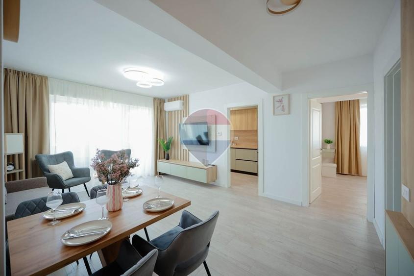 Apartament cu 3 camere semidecomandat, mobilat în Iosia