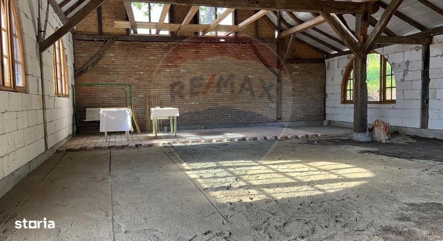 Casă cu 4 camere cu Teren 8514 Mp în Romanești