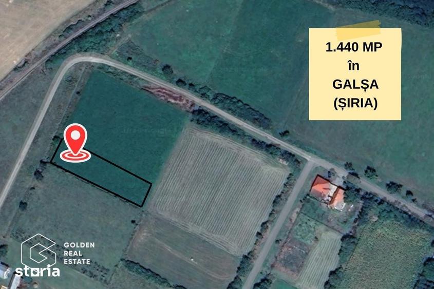 Teren de 1440 mp, în Central