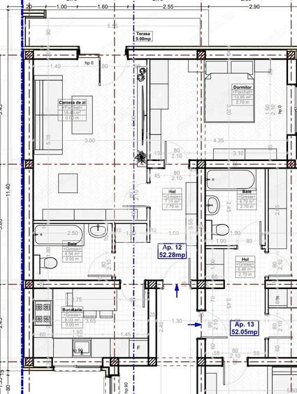 Apartament cu 2 camere decomandat în Calea Urseni