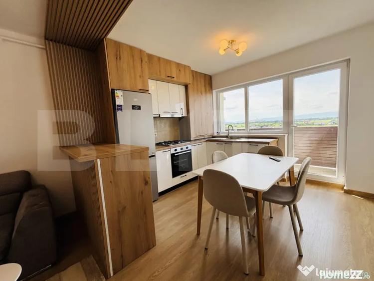 Apartament cu 2 camere decomandat în Sânpetru