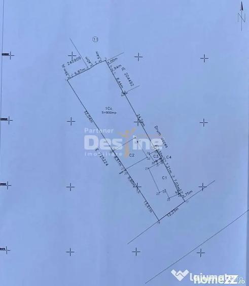 Casă cu 3 camere cu Teren 900 Mp în Giulești