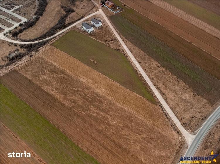 Teren de 5500 mp, în Tărlungeni