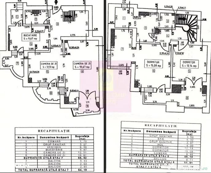 Apartament cu 4 camere decomandat în Unirii