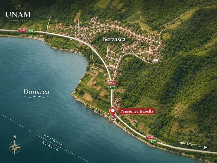 Spațiu comercial, de 700 mp, în Berzasca
