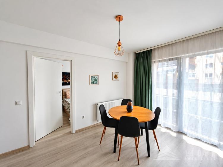 Apartament cu 2 camere semidecomandat, mobilat în Florești