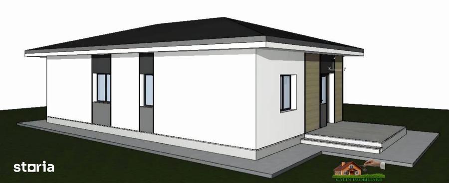 Casă cu 3 camere cu Teren 300 Mp în Ciurea