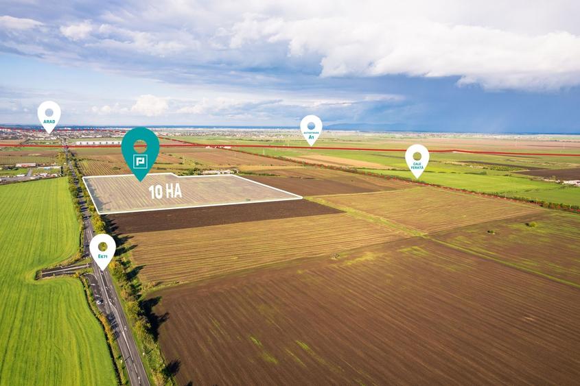 Teren agricol extravilan de 100000 mp, în Sud