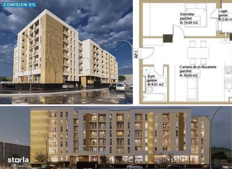 Apartament cu 2 camere în Est