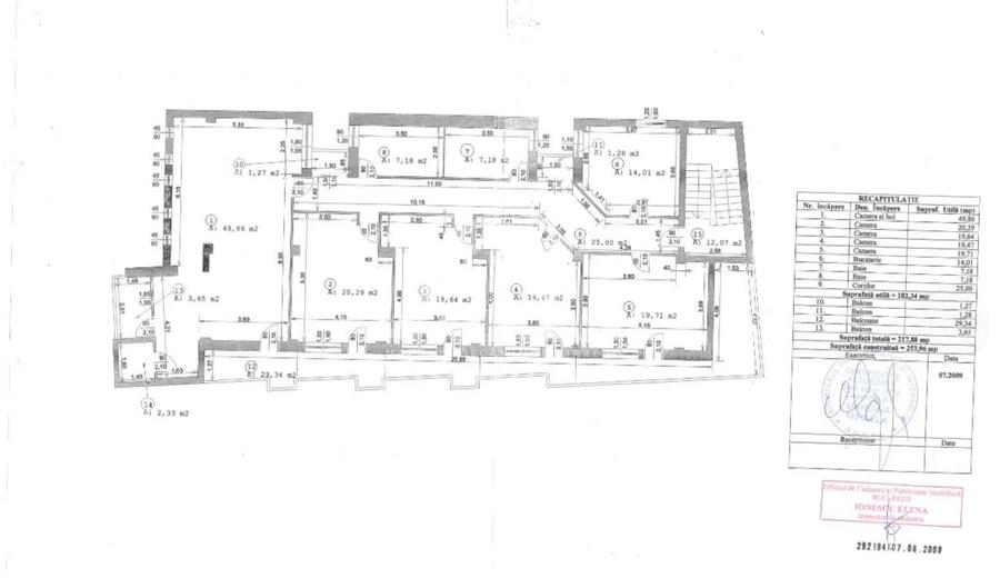 Penthouse cu 5 camere decomandat în Timpuri Noi