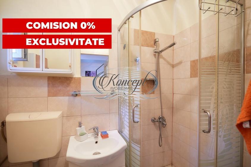 Apartament cu 2 camere semidecomandat, mobilat în Mărăști