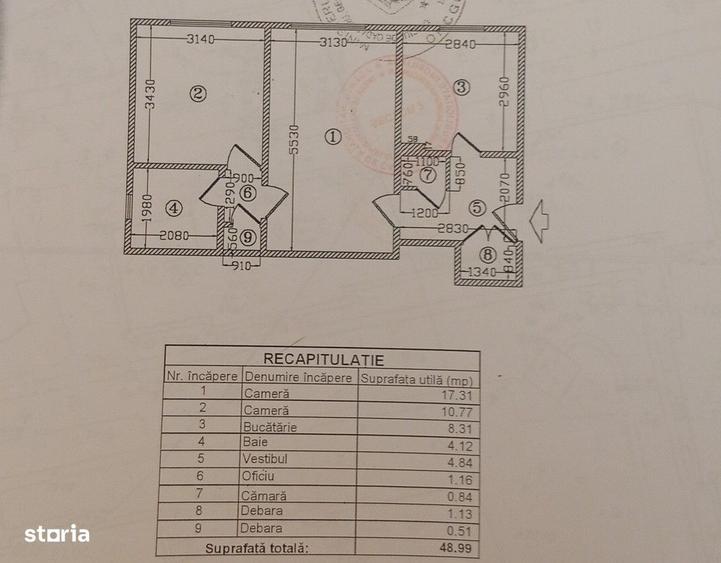 Apartament cu 2 camere în Iancului