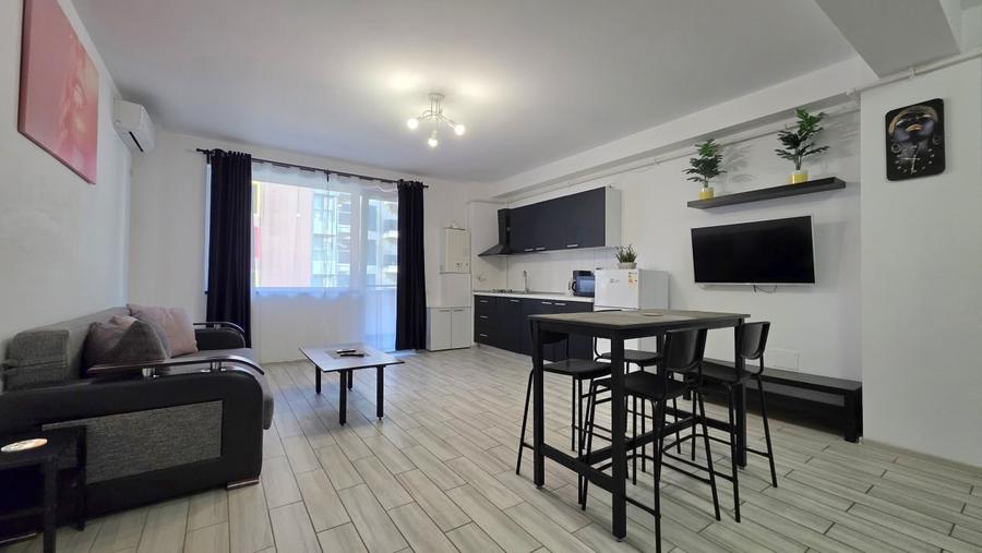 Apartament cu 2 camere nedecomandat, mobilat în Mamaia-Sat