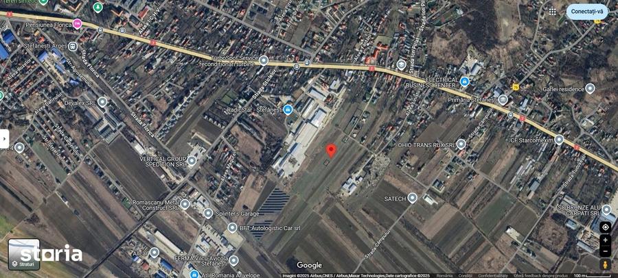 Teren de vanzare Stefanestii Noi Intravilan 1200mp sau 2x600mp + drum - 1