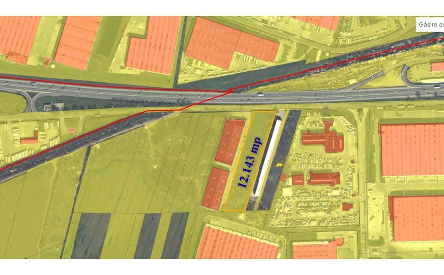 Teren Construcții intravilan de 12143 mp, în Chiajna