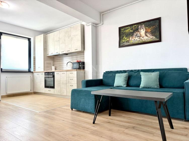 Apartament cu 2 camere semidecomandat, mobilat în Tractorul