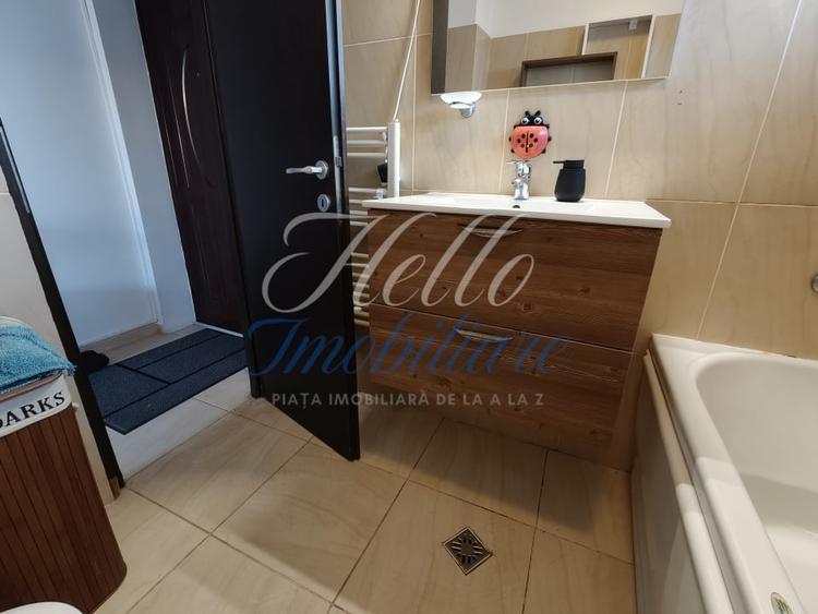 Apartament cu 2 camere semidecomandat, mobilat în Florești