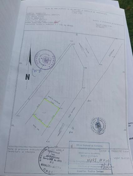 Teren de 162 mp, în Doicești