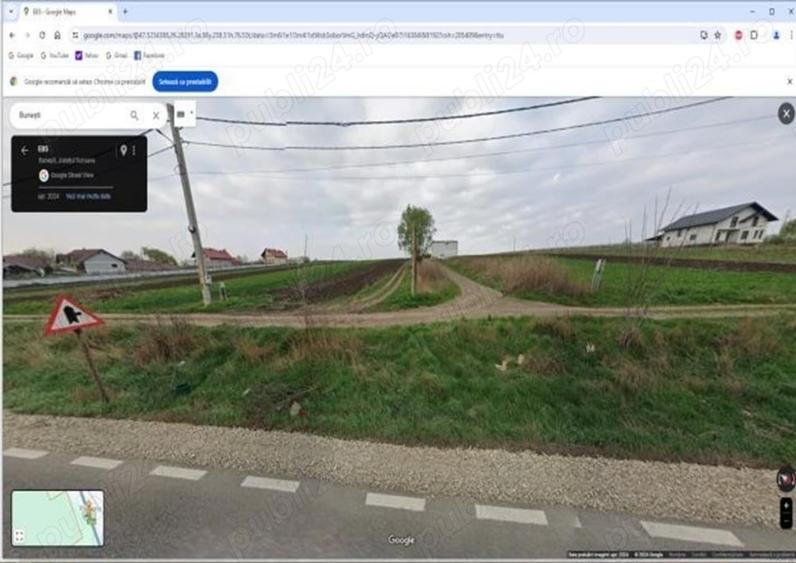 Teren de 6461 mp, în Bunești