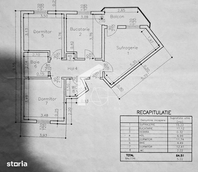 Apartament cu 3 camere, ultracentral - 7