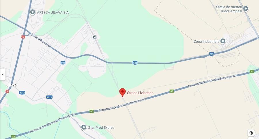 Teren Construcții intravilan de 17000 mp, în Jilava