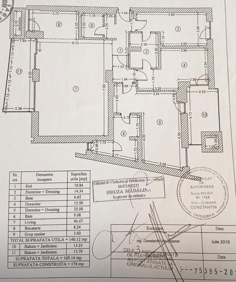 Apartament cu 4 camere decomandat în Aviatorilor