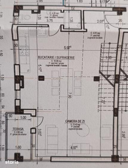 Apartament cu 3 camere în Calea Dumbrăvii